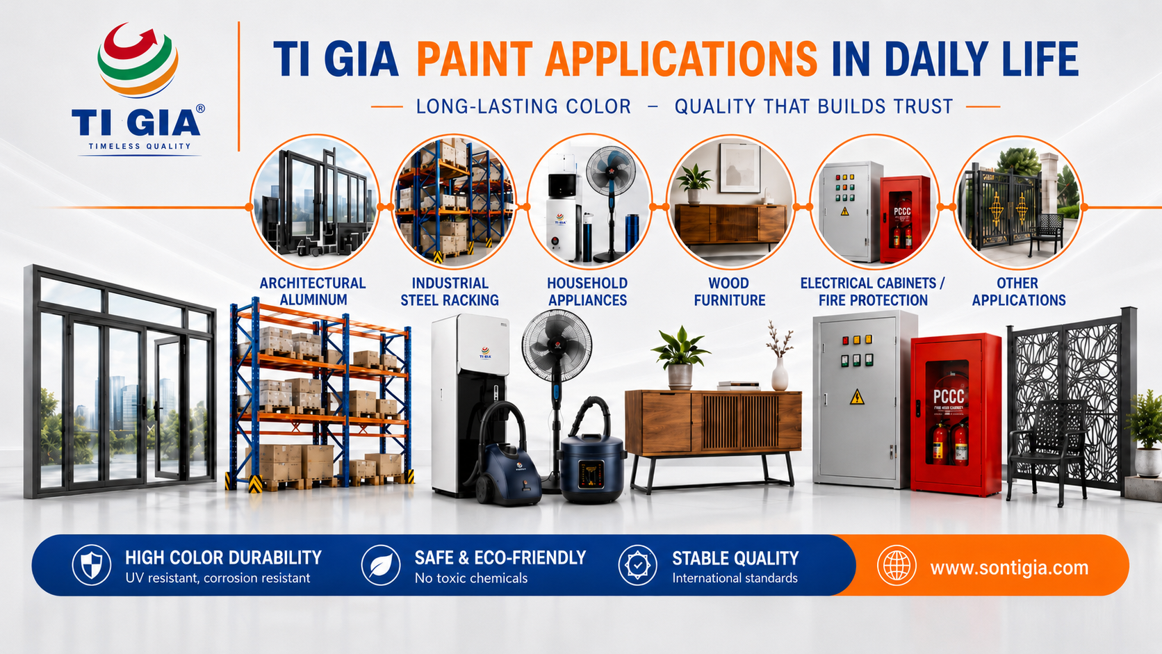 ti gia paints powder coating viva