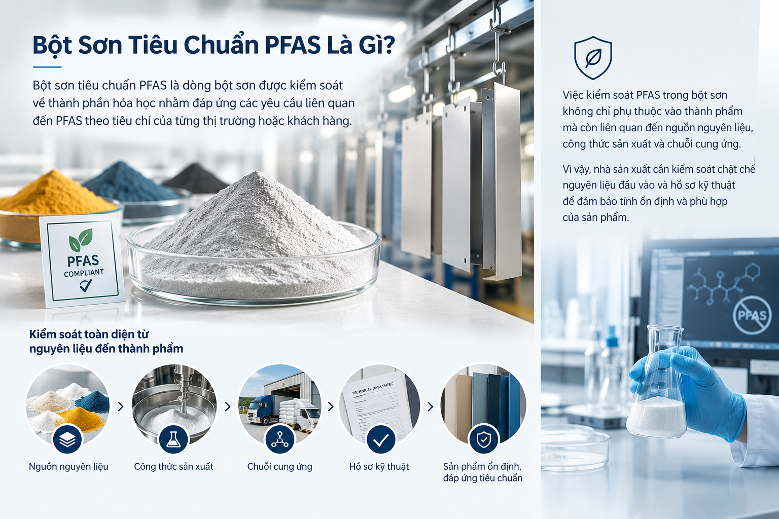 xu hướng tiêu chuẩn pfas